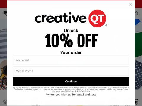 Creative QT Coupons and Promo Code