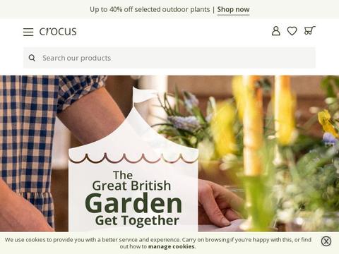 Crocus Coupons and Promo Code