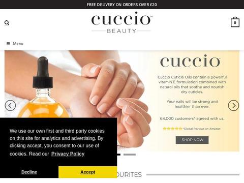 cucciobeauty Coupons and Promo Code