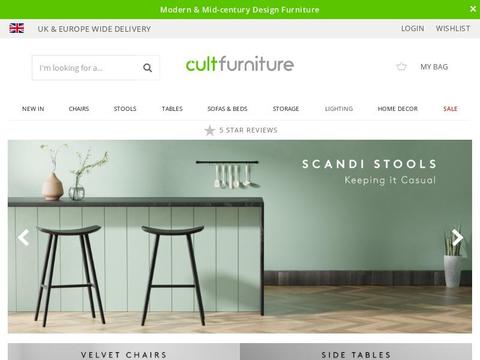 Cultfurniture.Com Coupons and Promo Code
