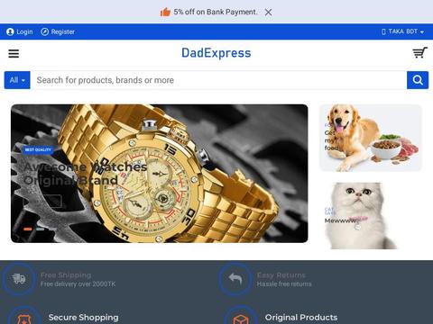 Dadexpress.com Coupons and Promo Code