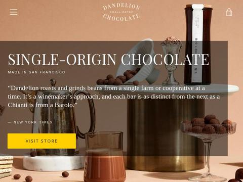 Dandelionchocolate.com Coupons and Promo Code