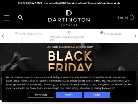 Dartington Crystal Coupons and Promo Code