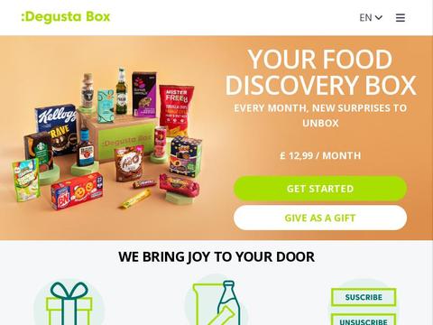 Degusta Box Coupons and Promo Code