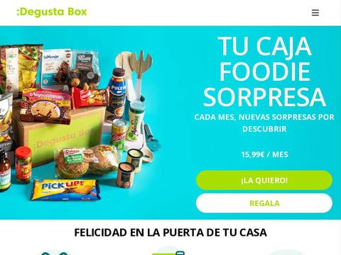 Degusta Box ES Coupons and Promo Code