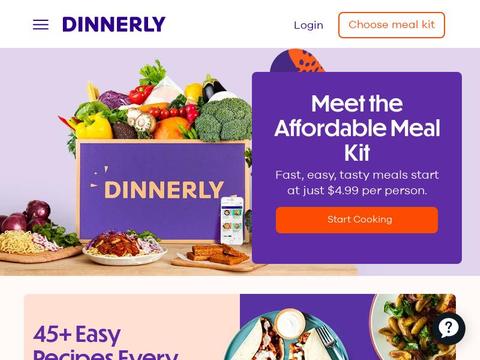 Dinnerly US Coupons and Promo Code