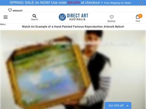 Direct Art Australia Coupons and Promo Code