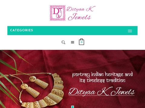 Dityaa K Jewels Coupons and Promo Code