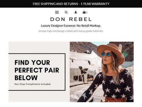 Donrebel Coupons and Promo Code