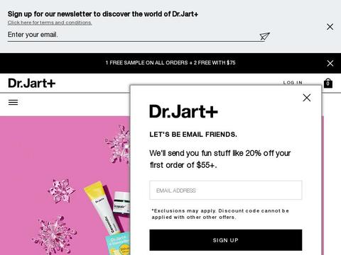 Dr. Jart+ Coupons and Promo Code