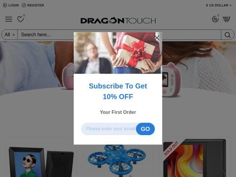 Dragon Touch Coupons and Promo Code