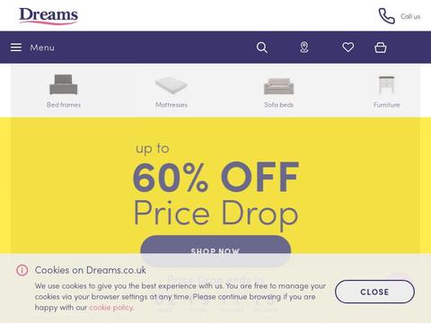 Dreams.Co.Uk Coupons and Promo Code