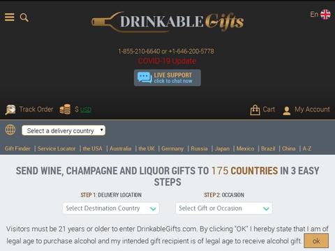 drinkablegifts.com Coupons and Promo Code