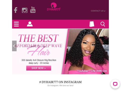 Dyhair777.Com Coupons and Promo Code