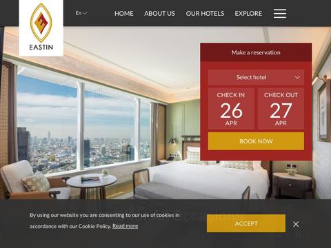 Eastin Hotels & Residence Coupons and Promo Code