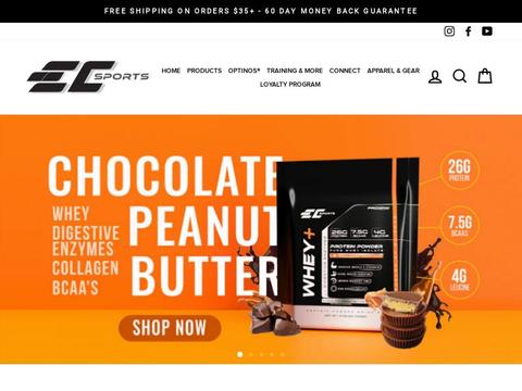 EC Sports Supplements Coupons and Promo Code