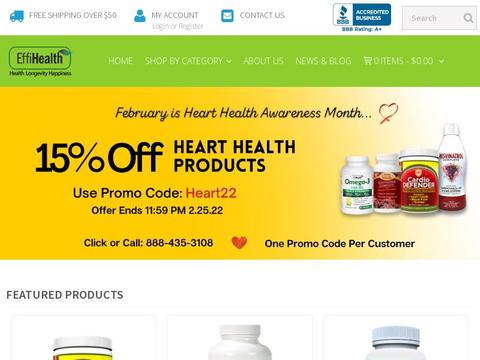 EffiHealth Consumer Products Coupons and Promo Code