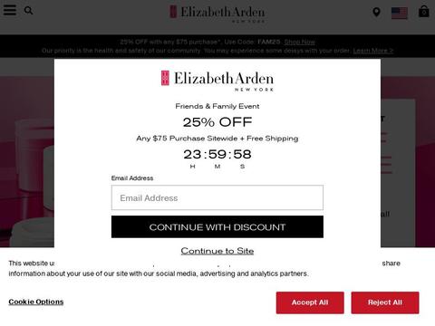 Elizabeth Arden Coupons and Promo Code