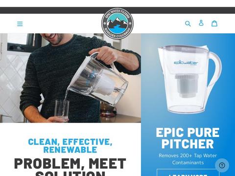 Epic Water Filters Coupons and Promo Code