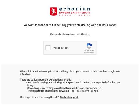 Erborian UK Coupons and Promo Code