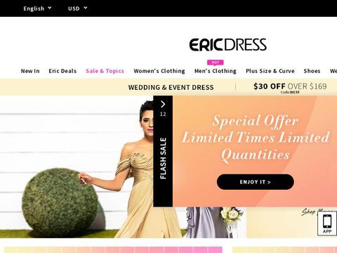 Ericdress.com Coupons and Promo Code