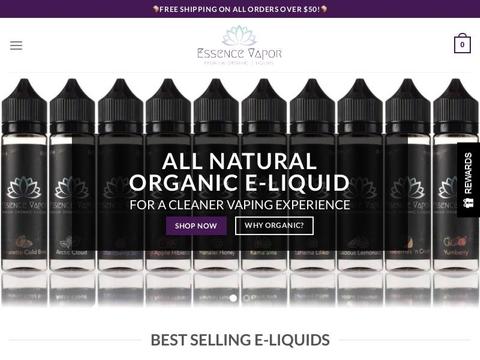 Essence Vapor Coupons and Promo Code