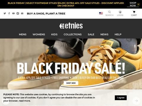 etnies Coupons and Promo Code