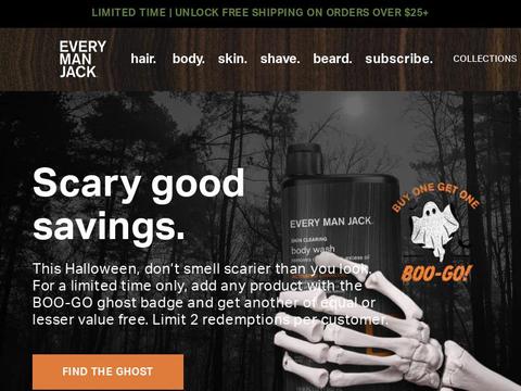 Every Man Jack Coupons and Promo Code