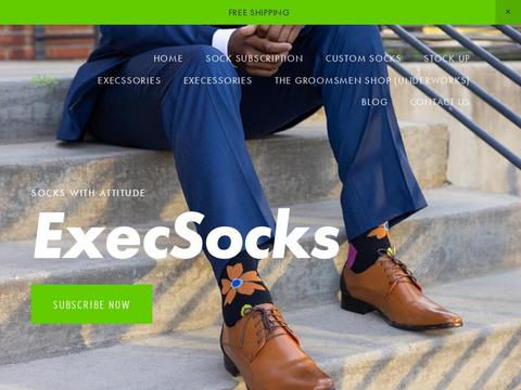 ExecSocks Coupons and Promo Code