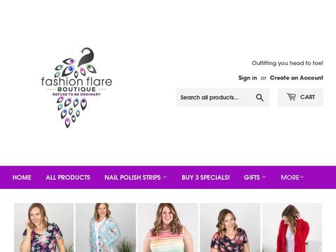 Fashion Flare Boutique Coupons and Promo Code