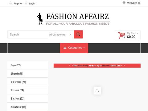 FashionAffairz.com Coupons and Promo Code