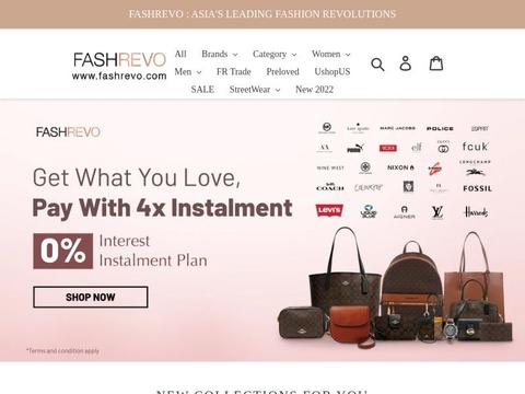 Fashrevo Coupons and Promo Code