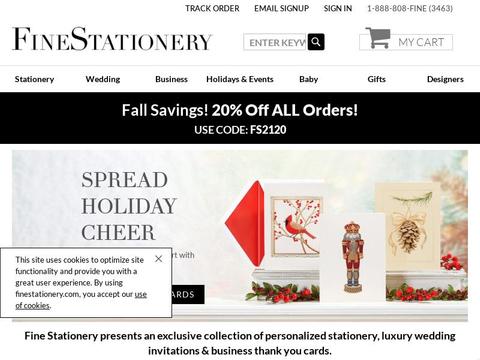 FineStationery Coupons and Promo Code