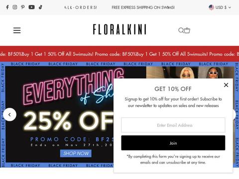 floralkini Coupons and Promo Code