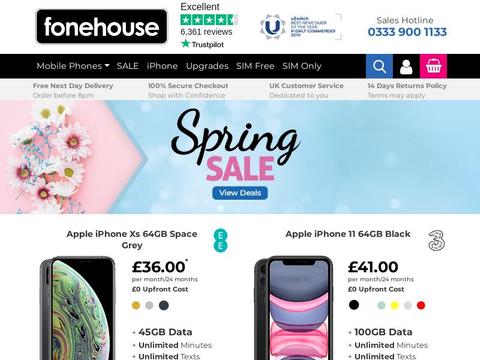 Fonehouse.Co.Uk Coupons and Promo Code