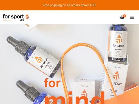 For Sport CBD Coupons and Promo Code