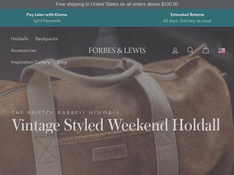 FORBES & LEWIS Coupons and Promo Code