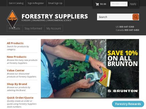 Forestry-suppliers.com Coupons and Promo Code