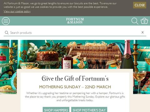 Fortnumandmason.Com Coupons and Promo Code