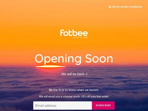 Fotbee Ltd Coupons and Promo Code