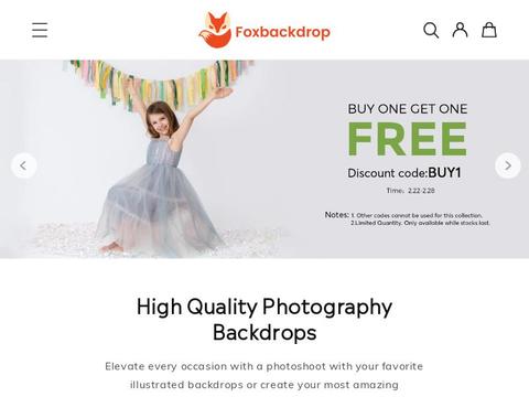 FOX BACKDROP INC Coupons and Promo Code