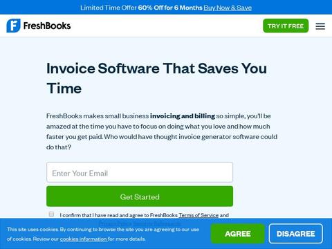 FreshBooks Coupons and Promo Code