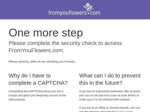 From You Flowers Coupons and Promo Code