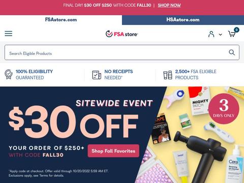 FSAstore.com Coupons and Promo Code