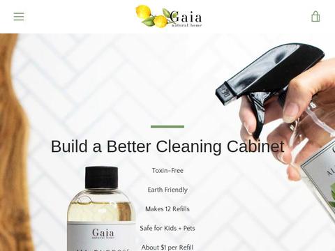 Gaia Natural Cleaners Coupons and Promo Code