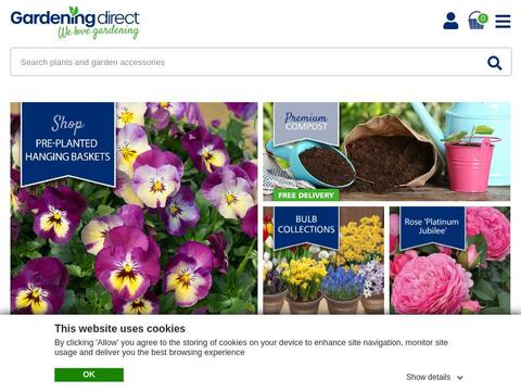 Gardening Direct Coupons and Promo Code