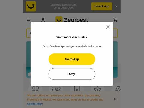 GearBest (HONGKONG) LIMITED Coupons and Promo Code