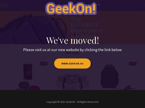 GeekOn Coupons and Promo Code