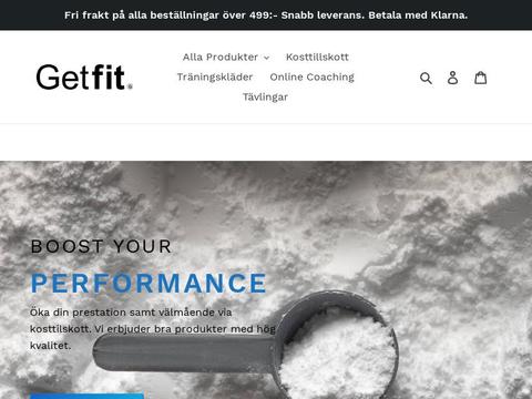 Getfit.se Coupons and Promo Code