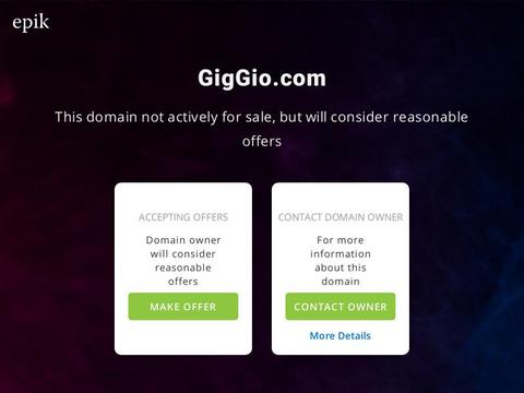 Giggio.com Coupons and Promo Code